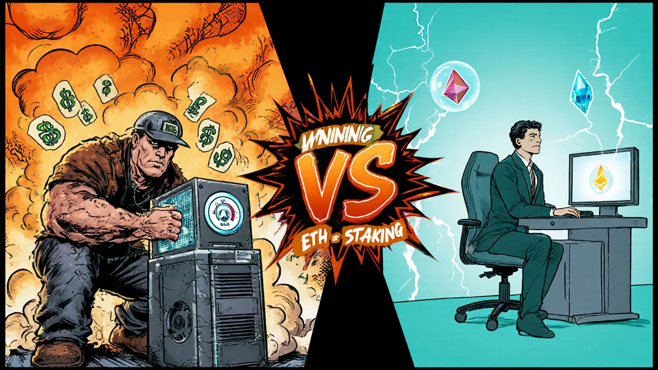 Mining vs. Staking: Side‑by‑Side Comparison