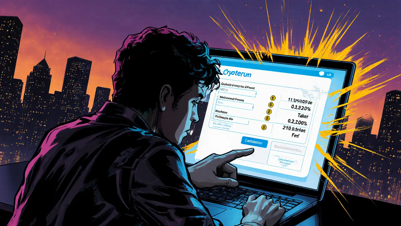 Crypterum Crypto Exchange Review: Fees, Status, and Why It’s No Longer Viable