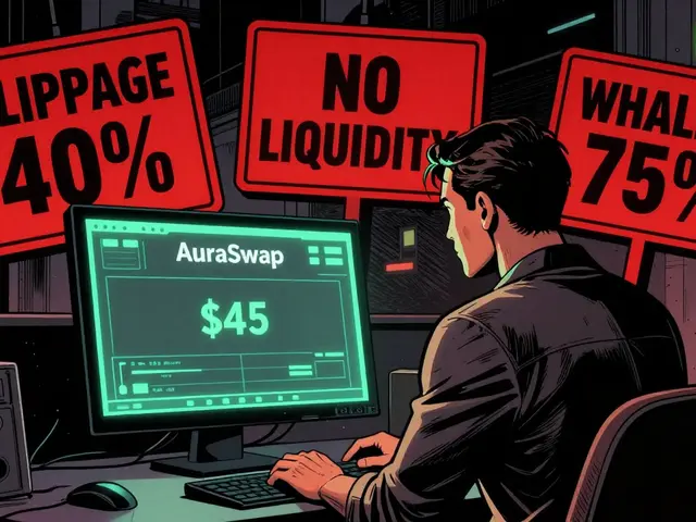AuraSwap Crypto Exchange Review: High Risk, Low Liquidity, and Why It's Not Worth Using