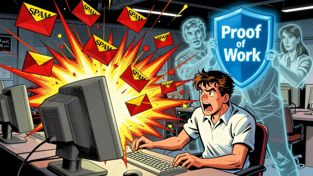 History of Proof of Work: From Anti-Spam to Bitcoin's Backbone