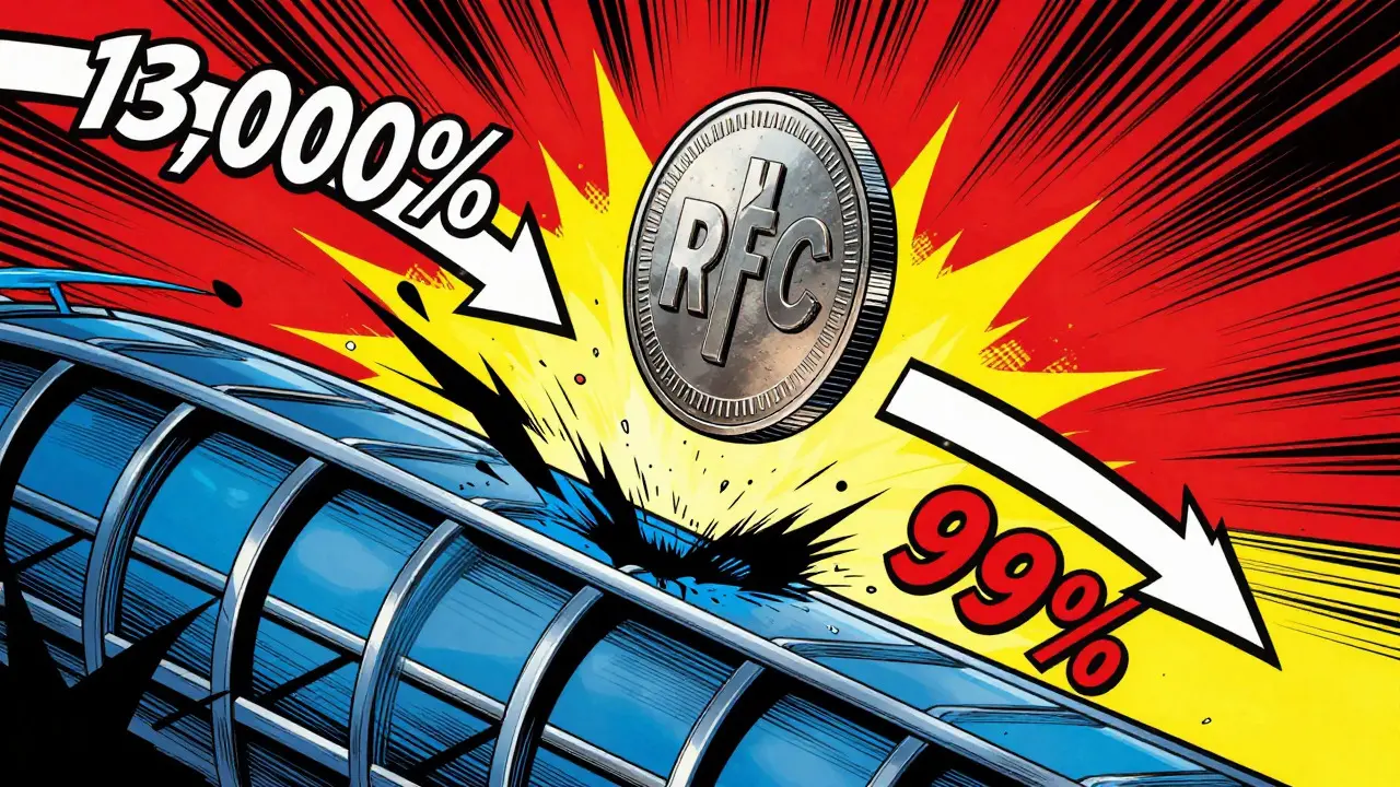 Royal Finance Coin (RFC) Explained: Tokenomics, Risks, and the 2025 Crash