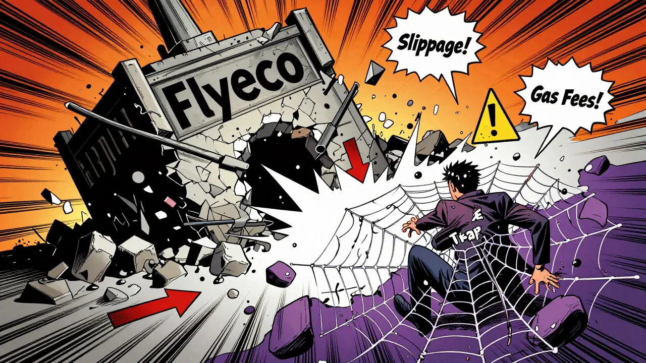 Investor trapped in liquidity webs as FLyECO ecosystem collapses
