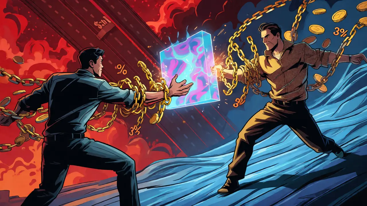 Buyer and seller battling over NFT amid swirling fee vortexes