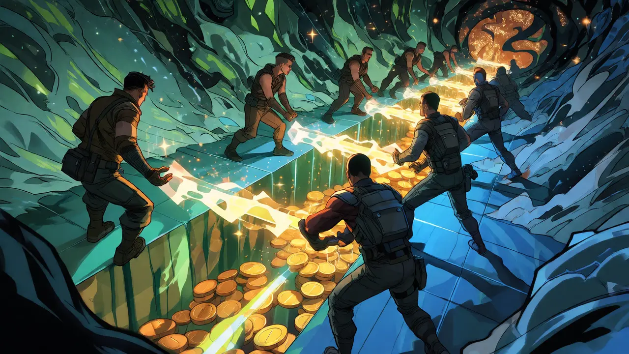 Liquidity providers manage concentrated liquidity in a tactical battle