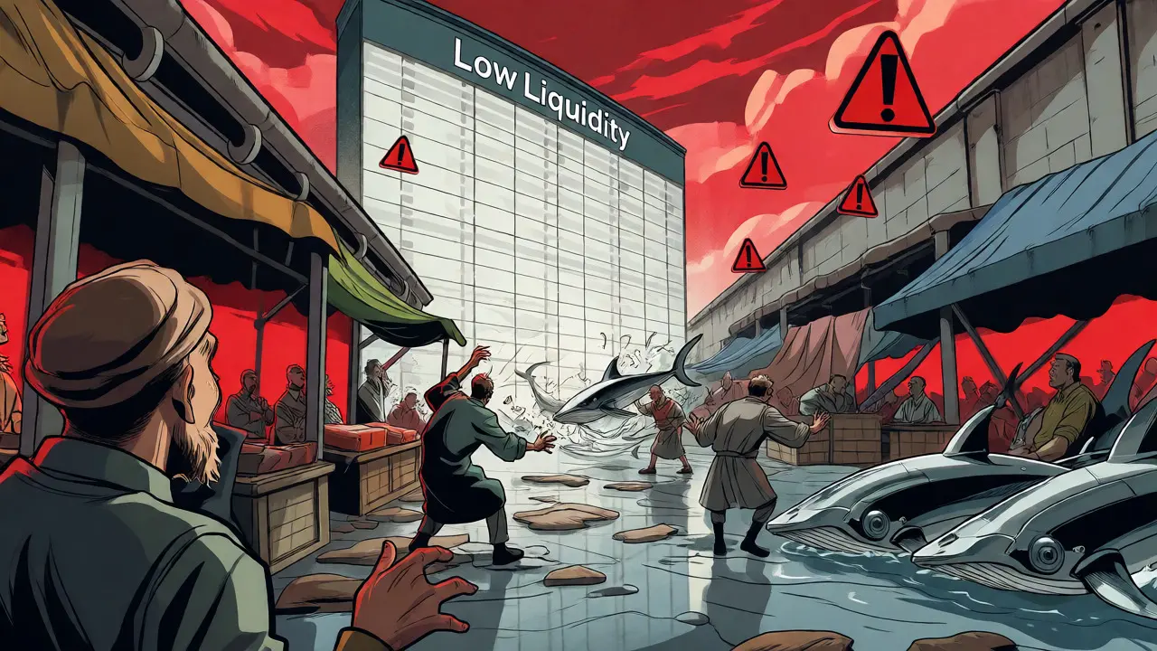 Traders struggling against low liquidity wave